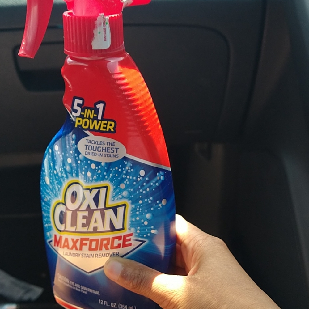 Oxi Clean bathroom